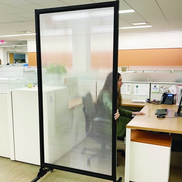 Mobile Room Divider, 48" x 72"